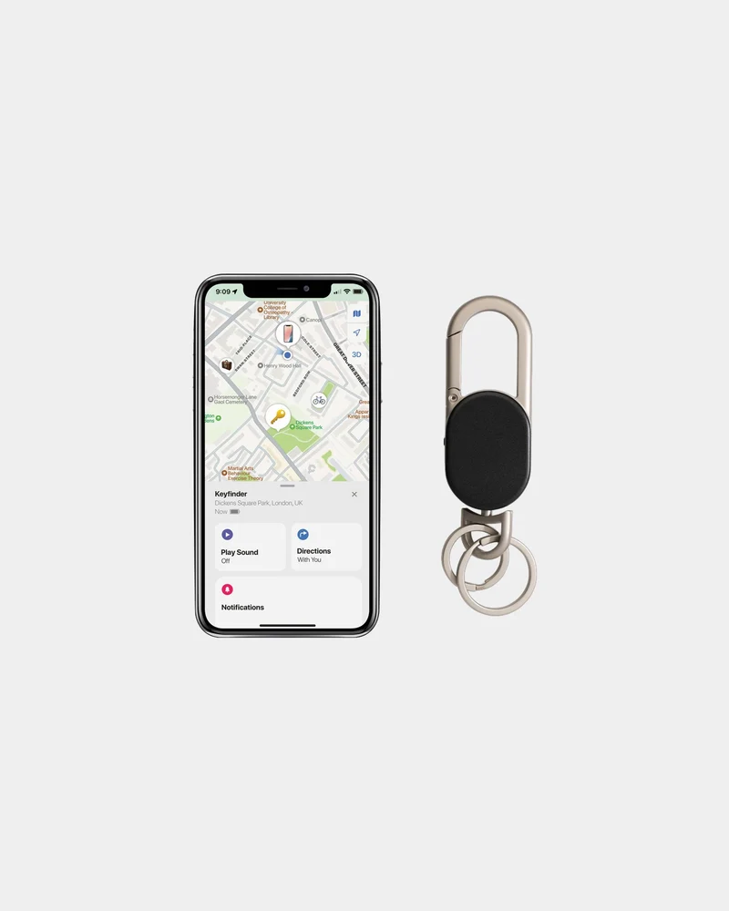 Porte-clés géolocalisation USB-C à personnaliser