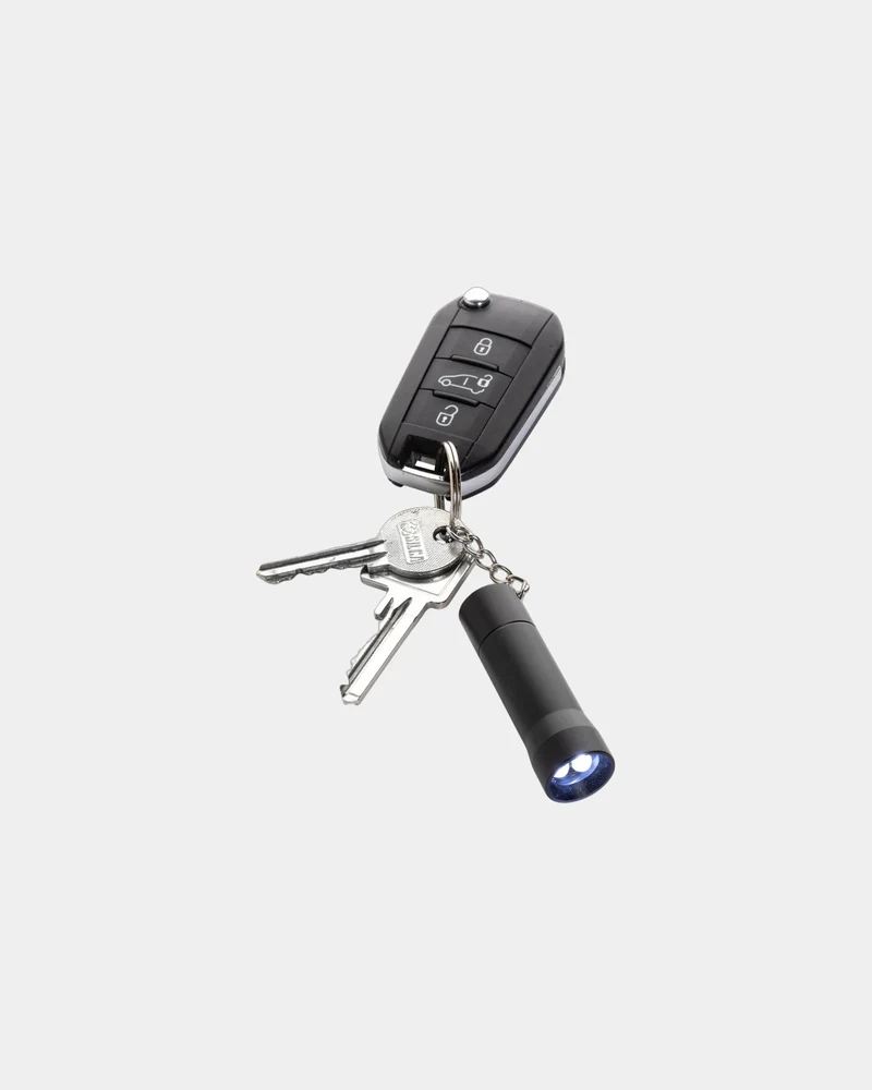 Porte-clés torche aluminium recyclé RCS Flash