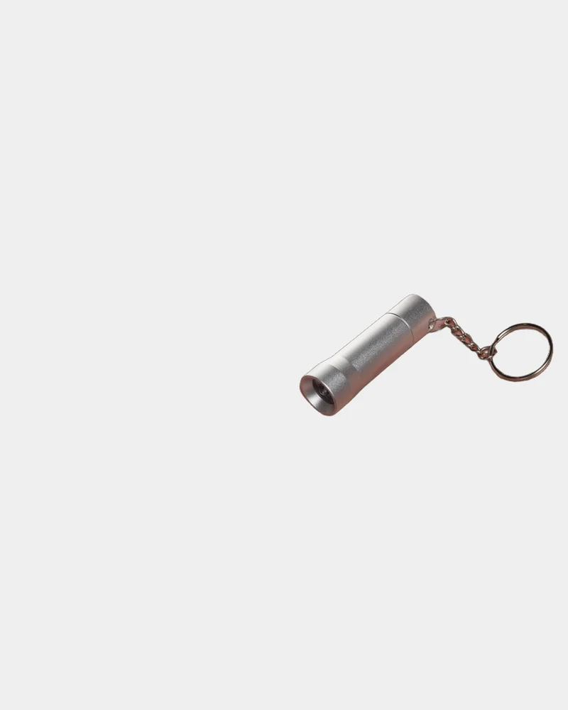 Porte-clés torche aluminium recyclé RCS Flash