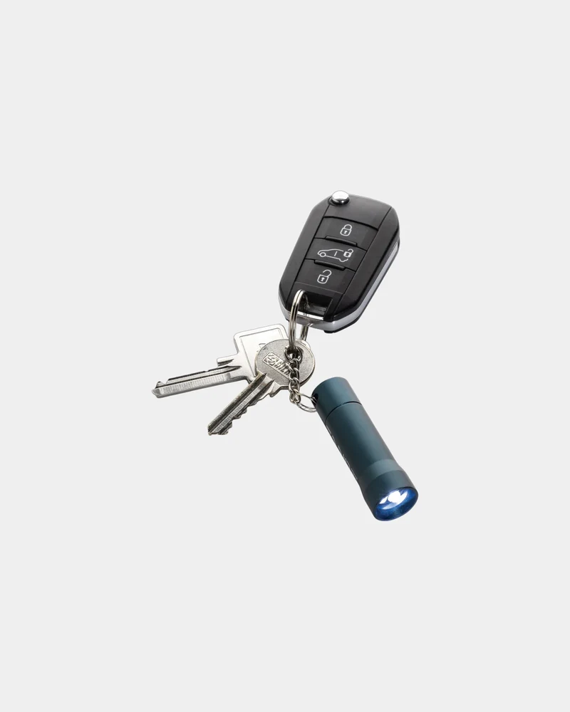 Porte-clés torche aluminium recyclé RCS Flash