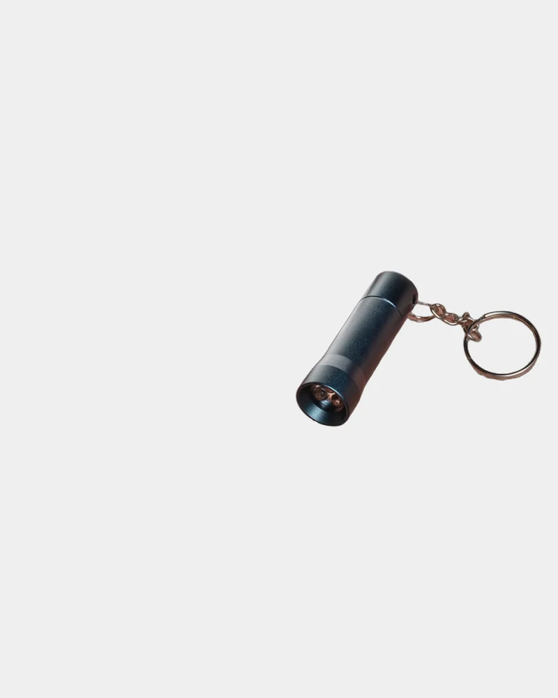 Porte-clés torche aluminium recyclé RCS Flash