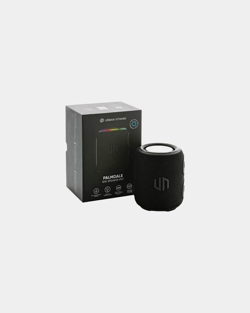 Haut-parleur 16W ABS recyclé Urban Vitamin Palmdale à personnaliser