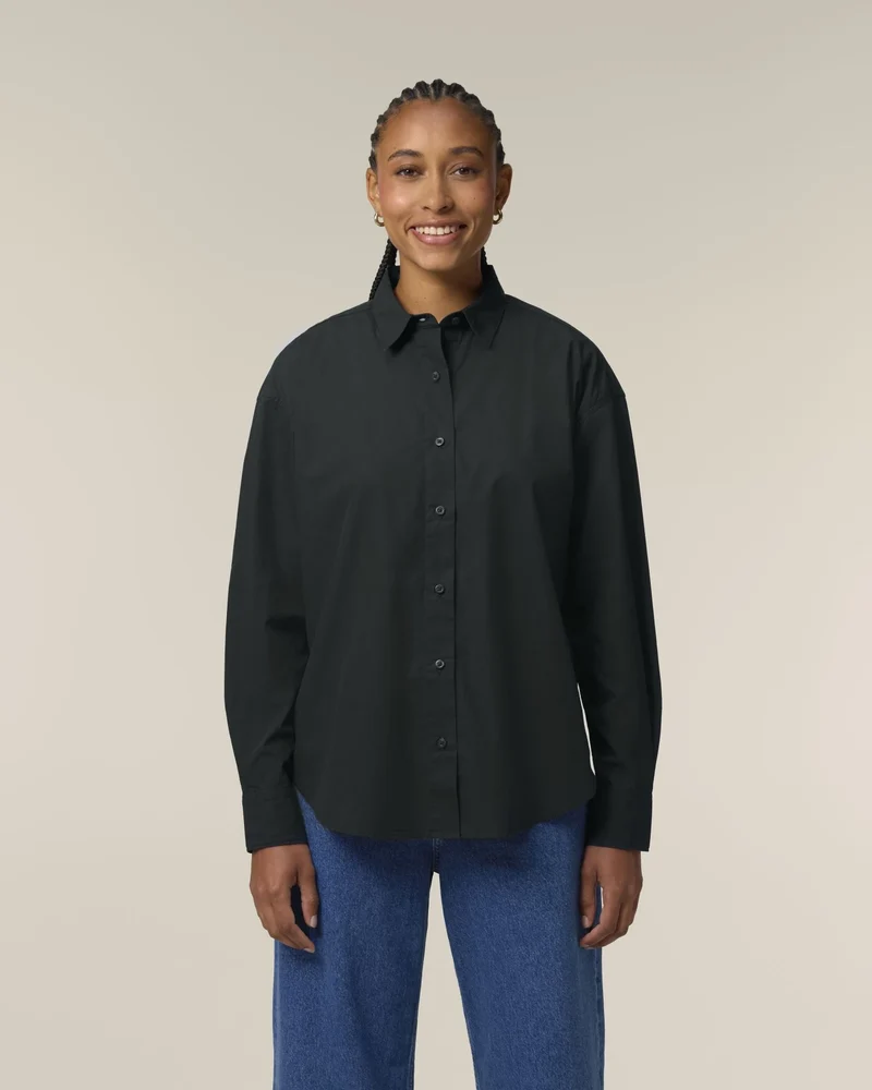 Chemise femme coton bio Stanley/Stella Styler à personnaliser