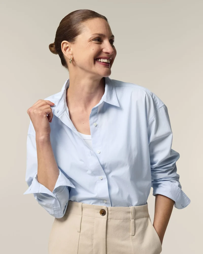 Chemise femme coton bio Stanley/Stella Styler à personnaliser