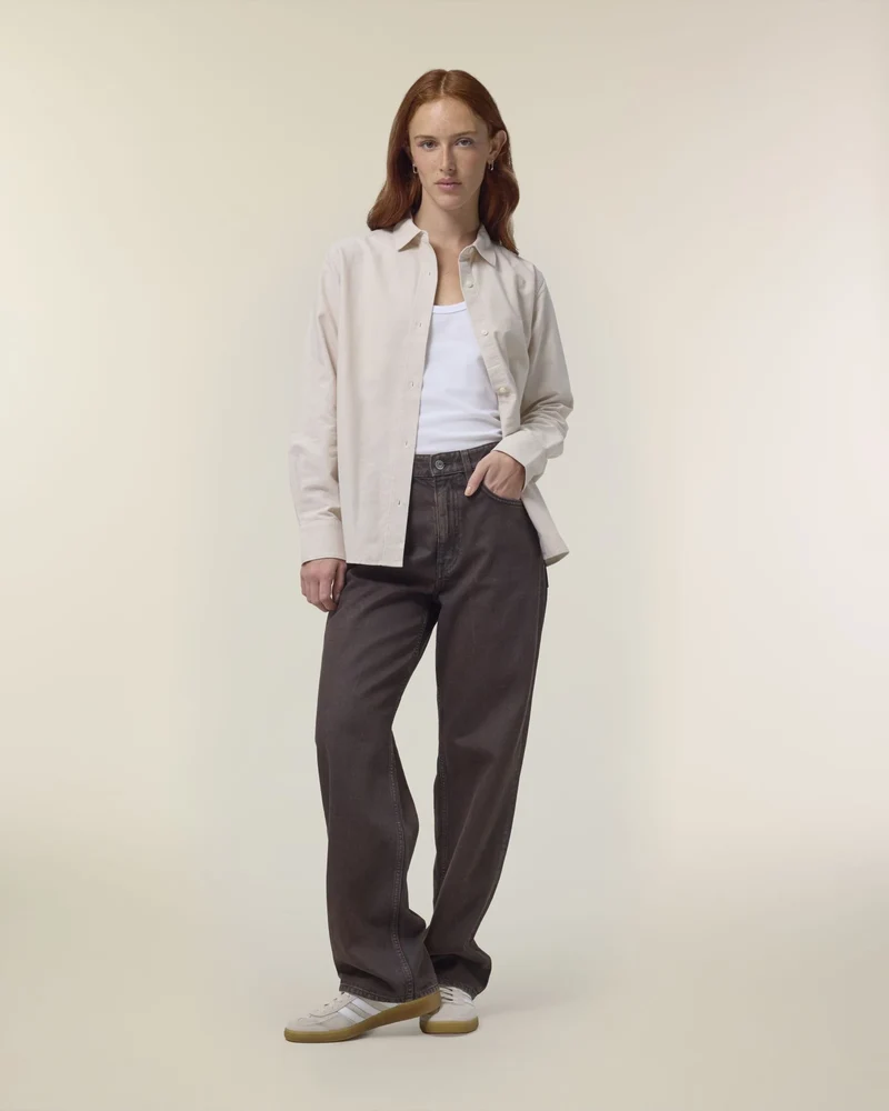 Chemise femme coton bio Stanley/Stella Oxford à personnaliser