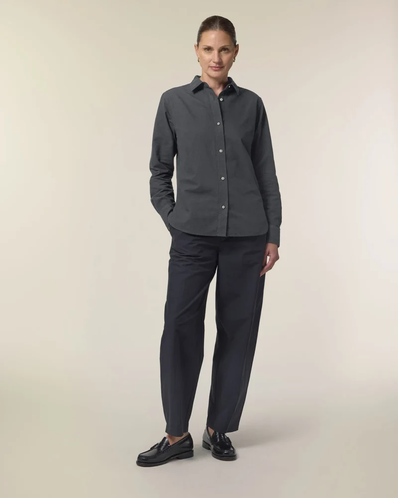 Chemise femme coton bio Stanley/Stella Oxford à personnaliser