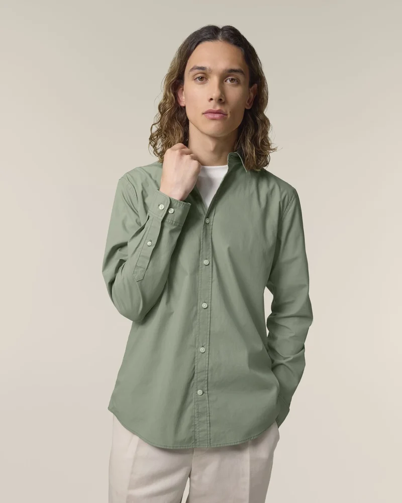 Chemise homme coton bio Stanley/Stella Styler à personnaliser
