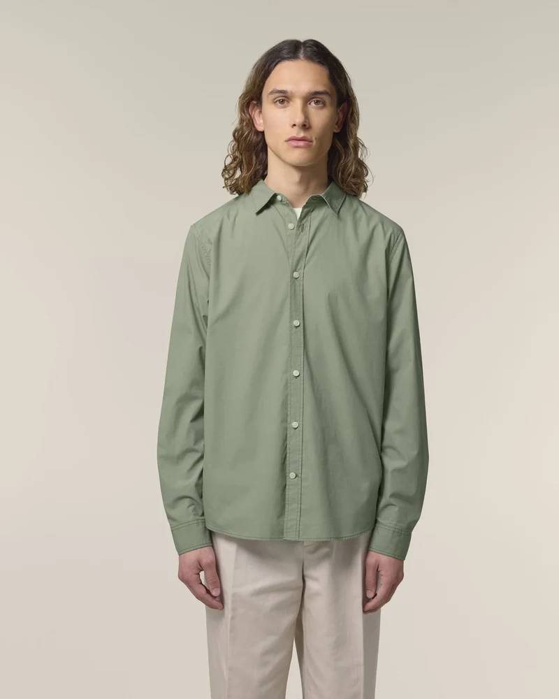 Chemise homme coton bio Stanley/Stella Styler à personnaliser