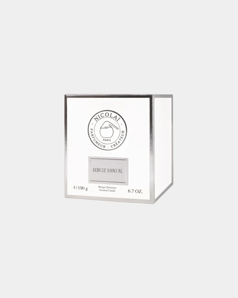 Bougie parfumée 190g Nicolaï 5 parfums à personnaliser