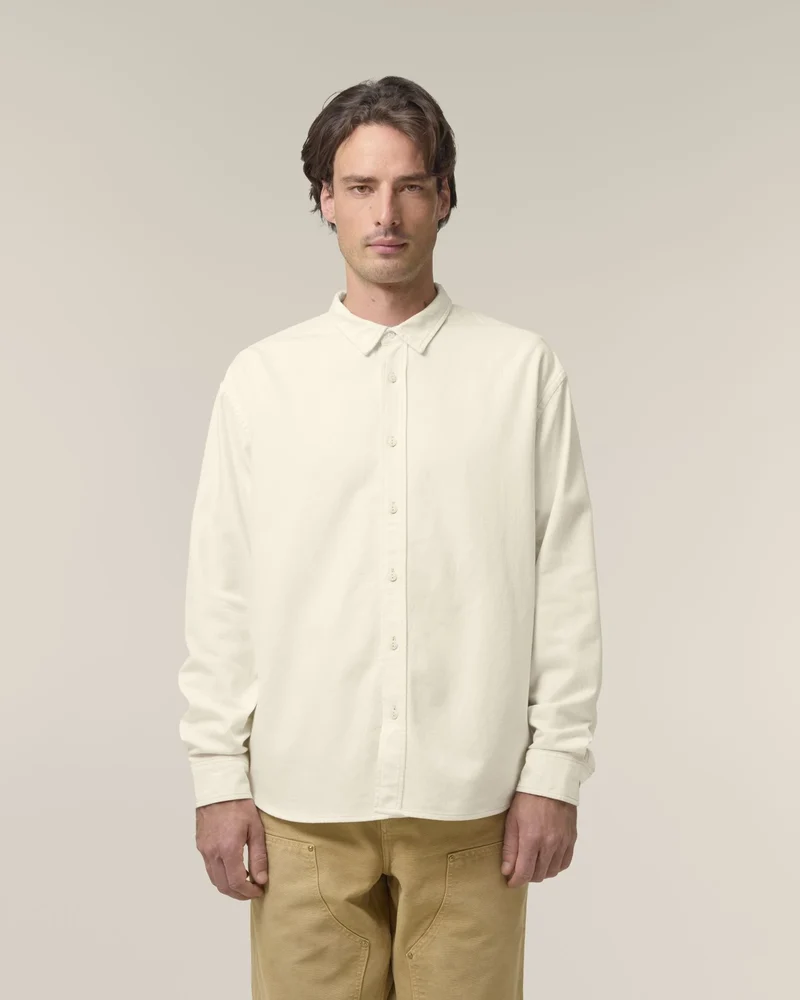 Chemise unisexe coton bio Stanley/Stella Worker à personnaliser