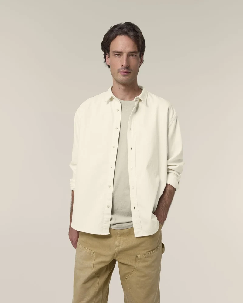 Chemise unisexe coton bio Stanley/Stella Worker à personnaliser