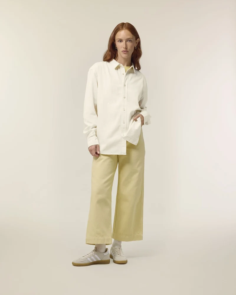 Chemise unisexe coton bio Stanley/Stella Worker à personnaliser