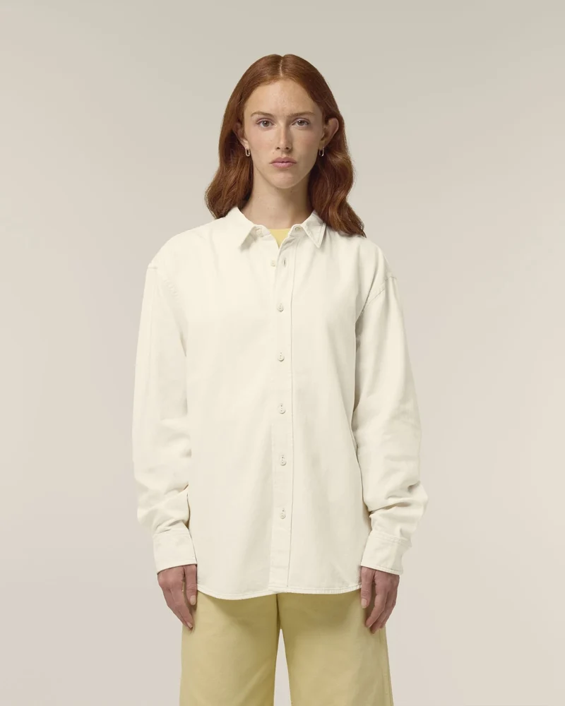 Chemise unisexe coton bio Stanley/Stella Worker à personnaliser