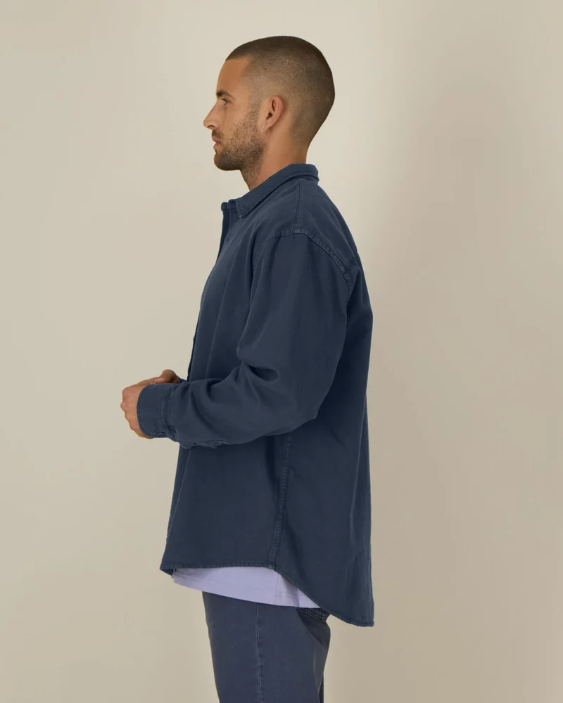 Chemise unisexe coton bio Stanley/Stella Worker à personnaliser