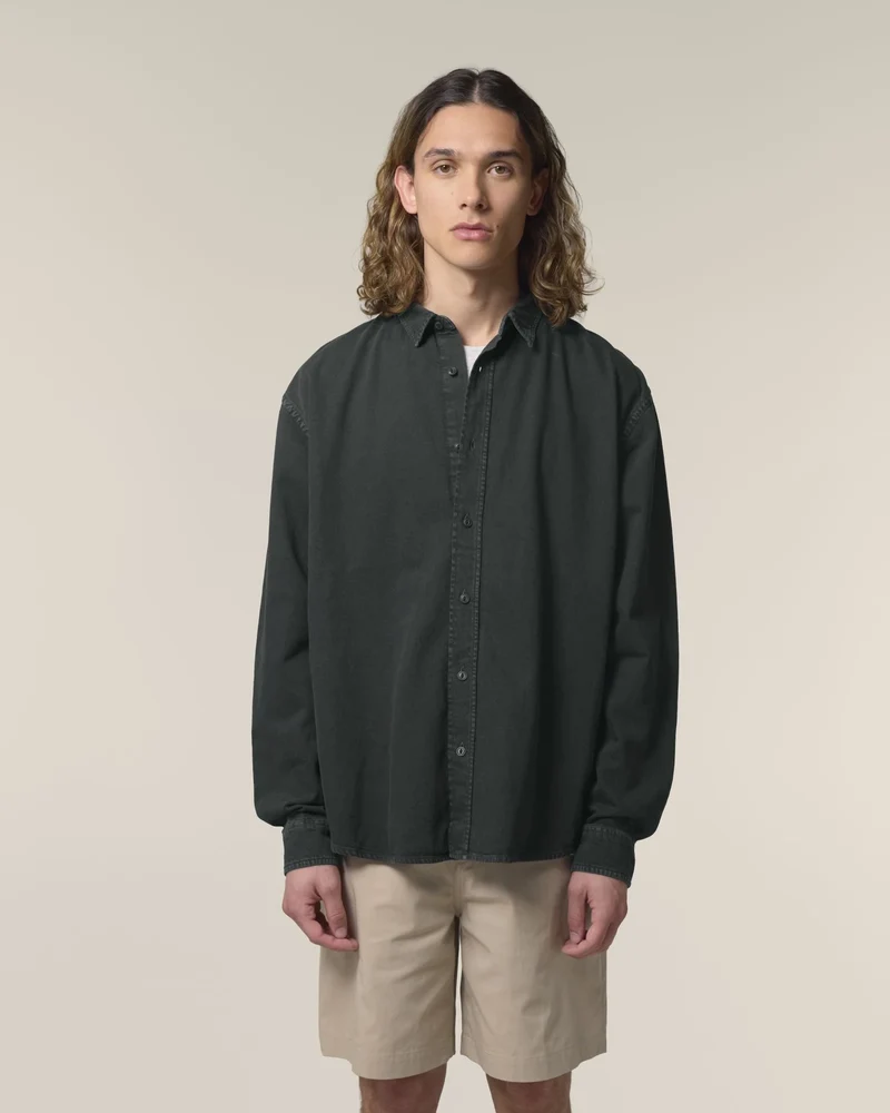 Chemise unisexe coton bio Stanley/Stella Worker à personnaliser