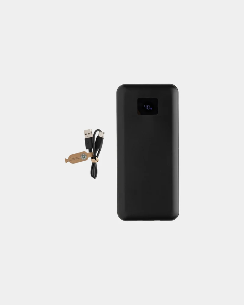 Powerbank 20.000 mAh ABS recyclé à personnaliser