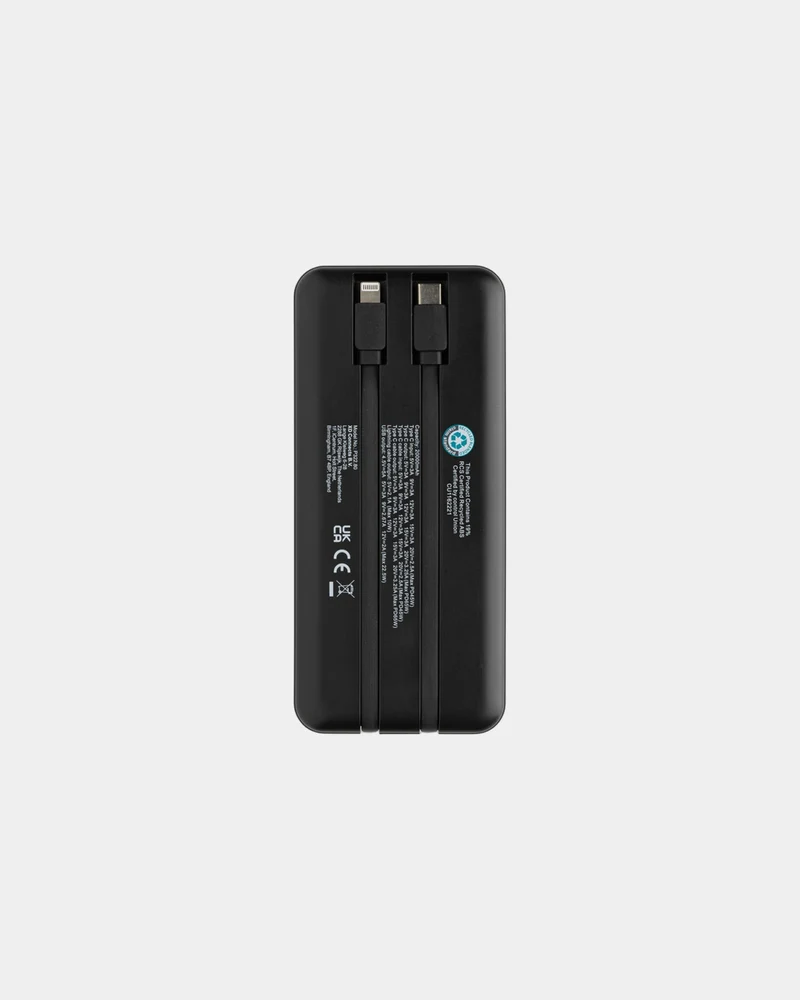 Powerbank 20.000 mAh ABS recyclé à personnaliser
