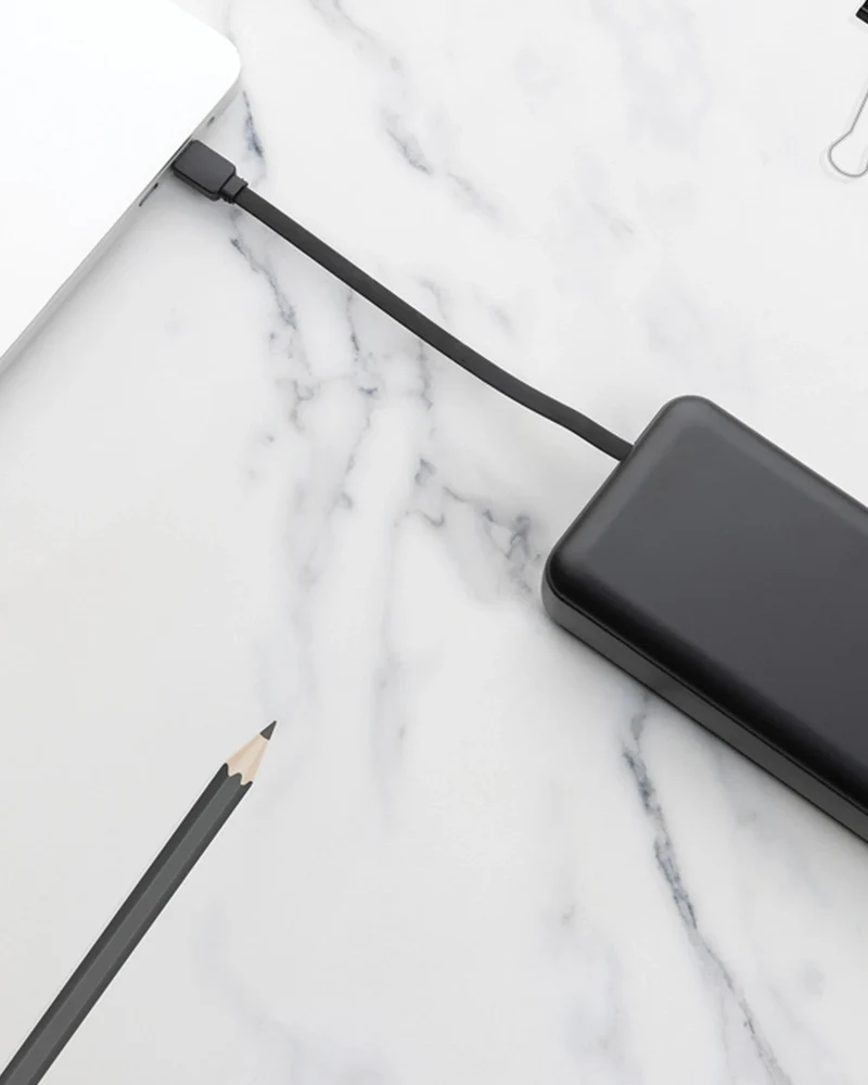 Powerbank 20.000 mAh ABS recyclé à personnaliser