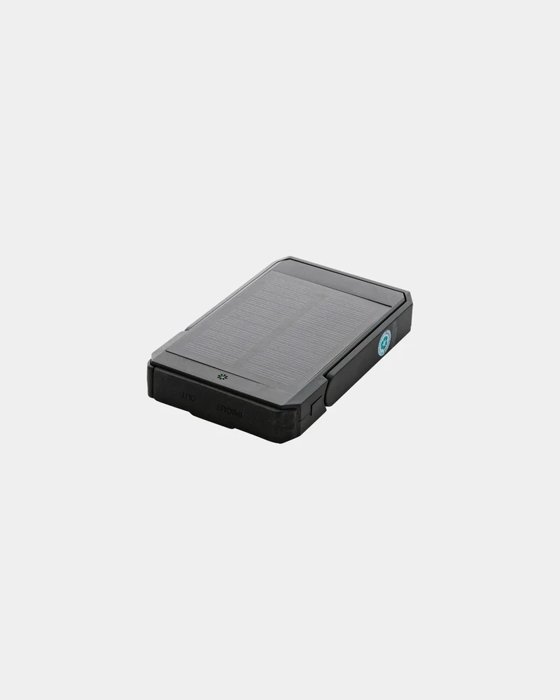 Powerbank solaire 5000 mAh en ABS recyclé à personnaliser
