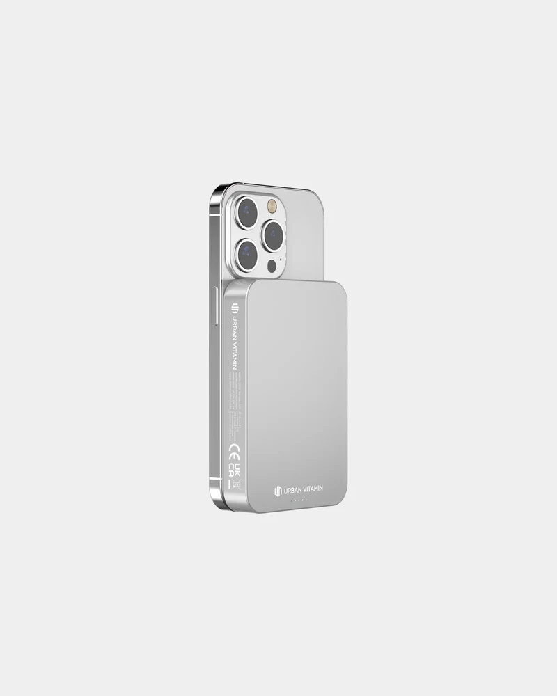 Powerbank aluminium recyclé Urban Vitamin Compton à personnaliser