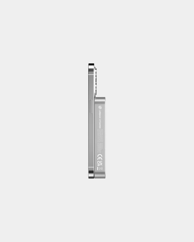 Powerbank aluminium recyclé Urban Vitamin Compton à personnaliser