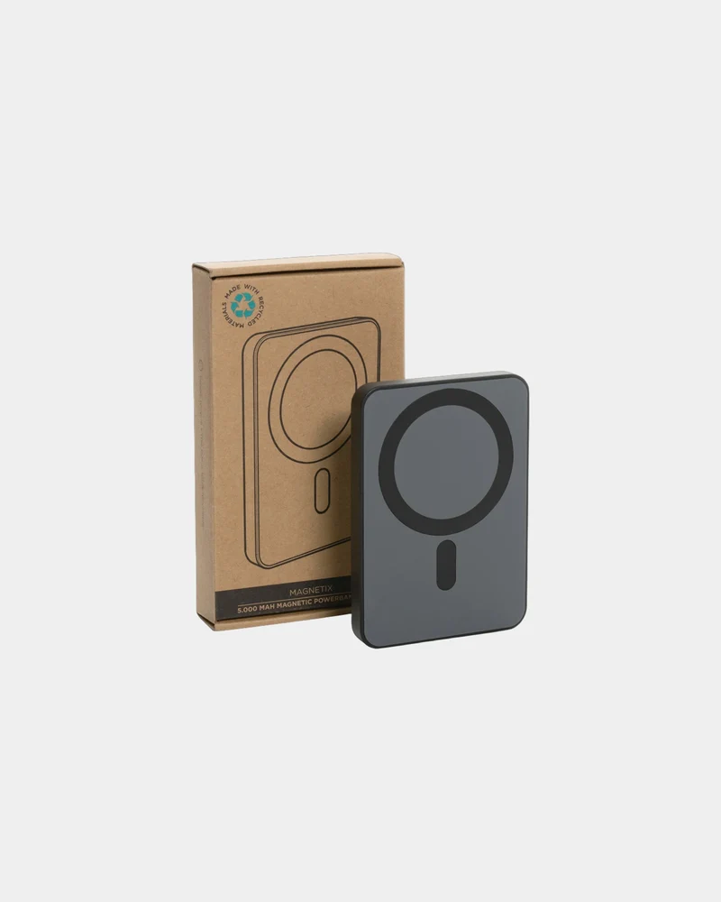 Powerbank magnétique 5000mAh en plastique à personnaliser