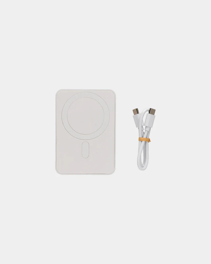 Powerbank magnétique 5000mAh en plastique à personnaliser