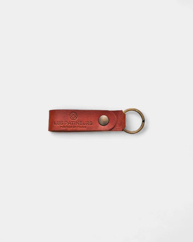Porte-clés en cuir à personnaliser