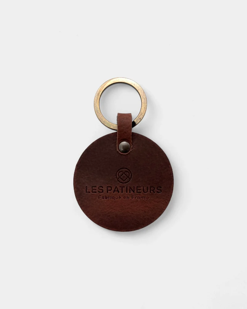 Porte-clés en cuir à personnaliser