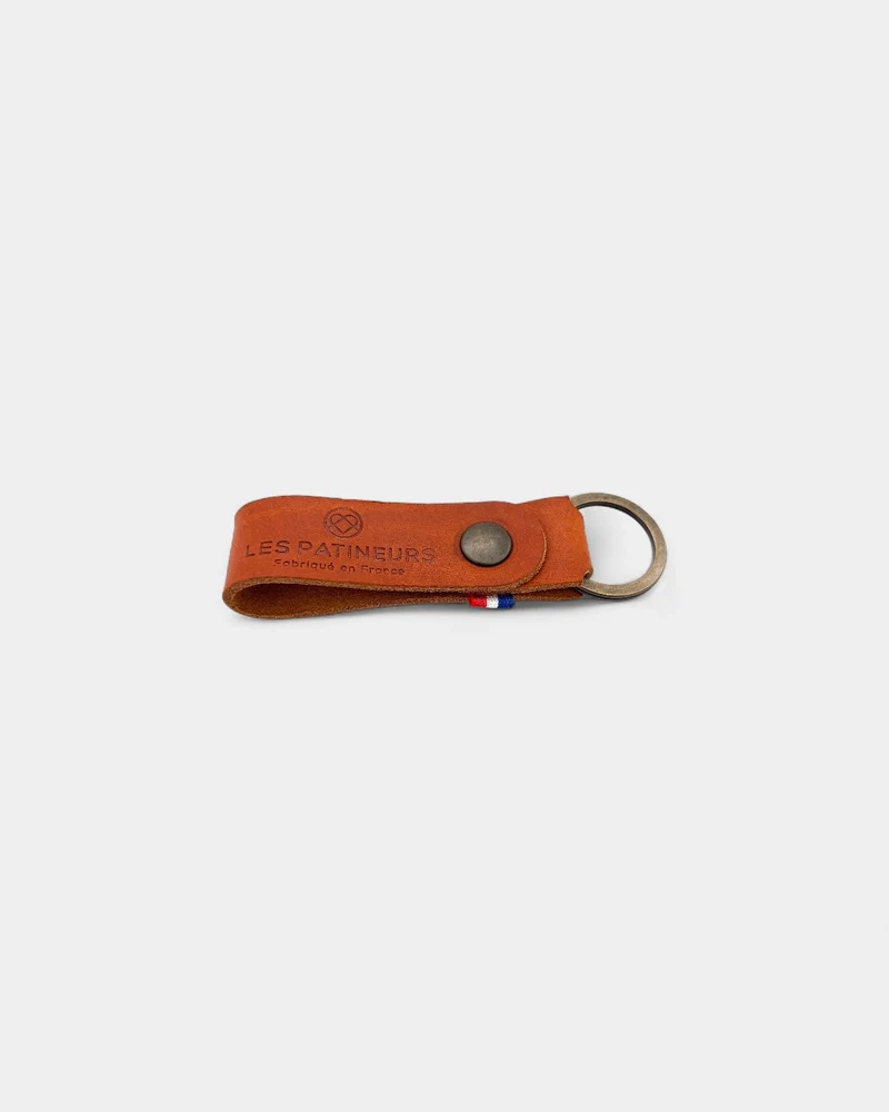 Porte-clés en cuir à personnaliser