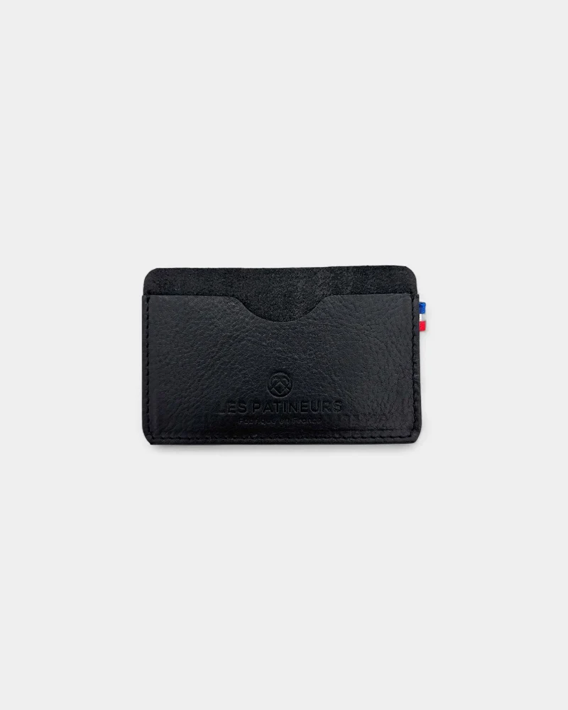 Porte-cartes en cuir à personnaliser