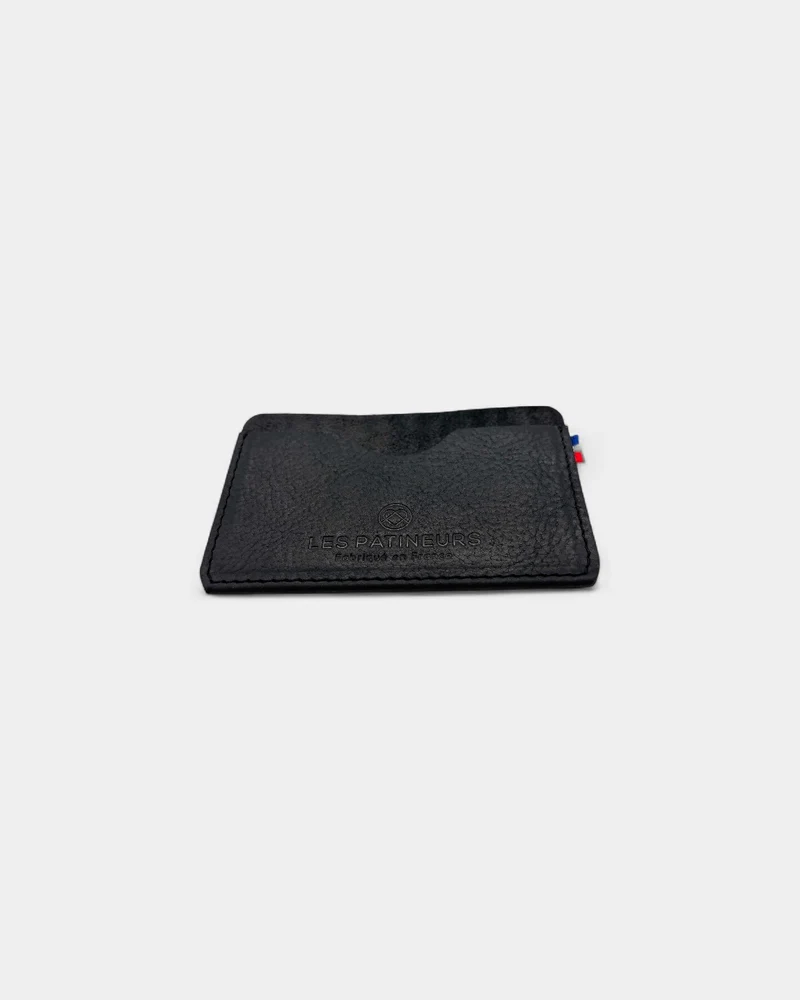 Porte-cartes en cuir à personnaliser