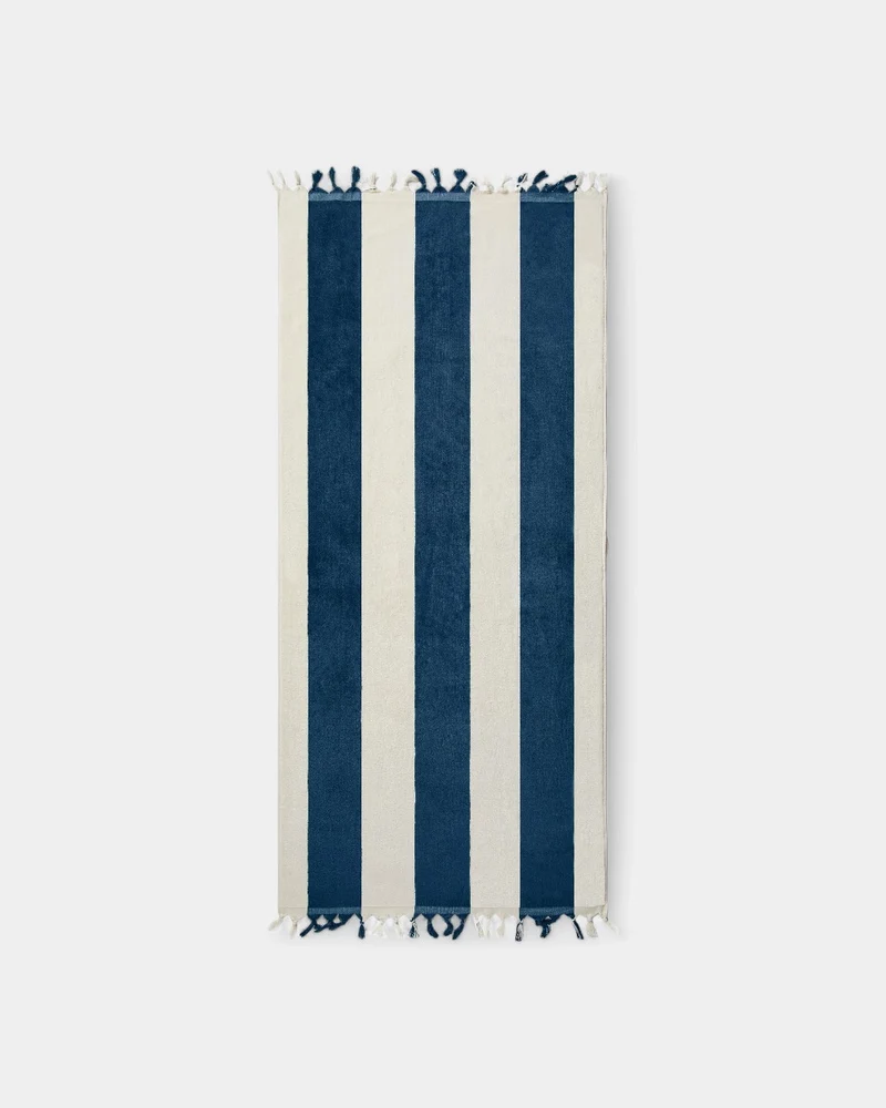 Serviette de plage luxueuse à personnaliser