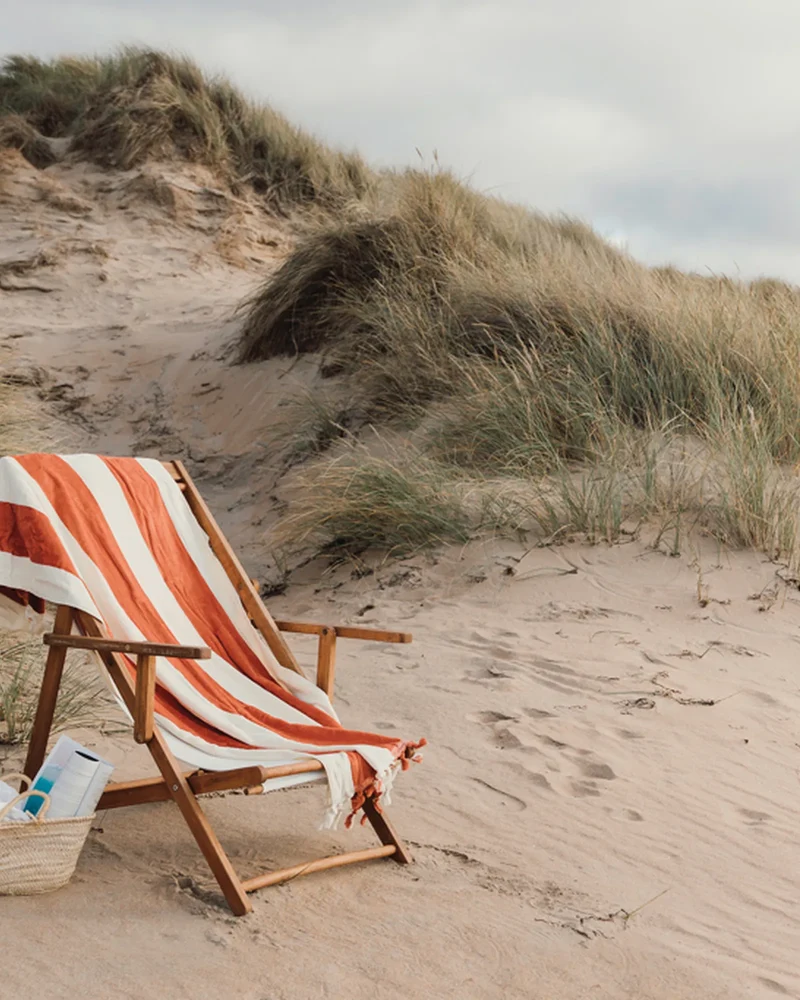Serviette de plage coton Vinga Valmer à personnaliser