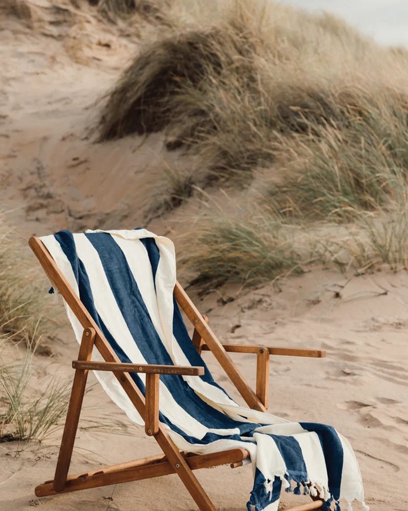 Serviette de plage coton Vinga Valmer à personnaliser