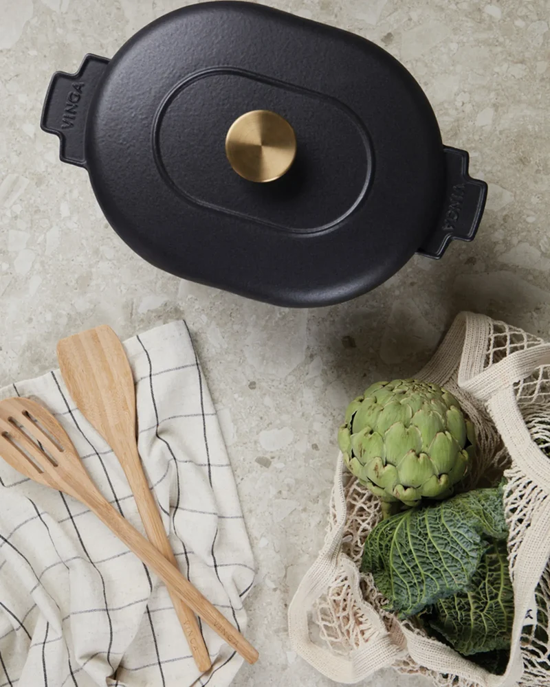Cocotte en fonte Vinga Monte Heritage 4L à personnaliser