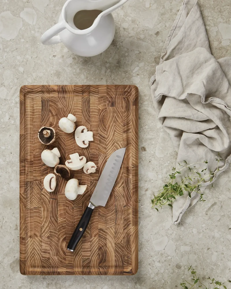 Couteau Santoku acier recyclé Vinga Tara à personnaliser