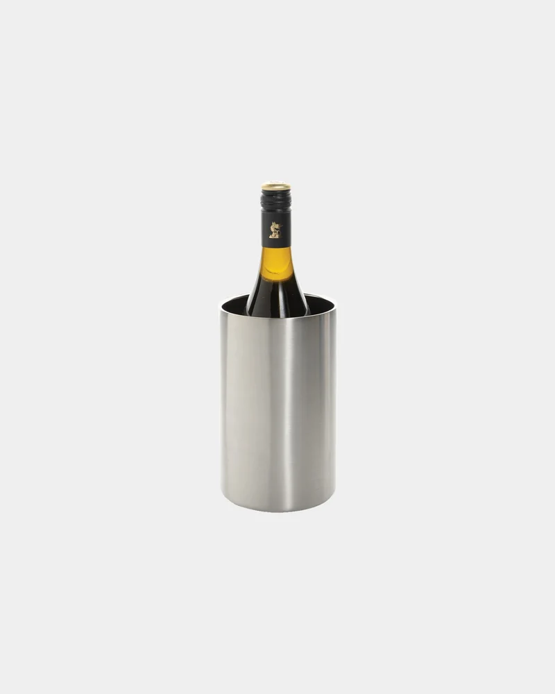 Seau à vin recyclé acier inoxydable RCS Vino à personnaliser