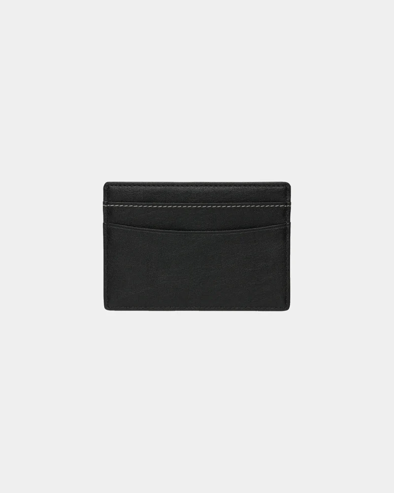 Porte-cartes PU noir à personnaliser