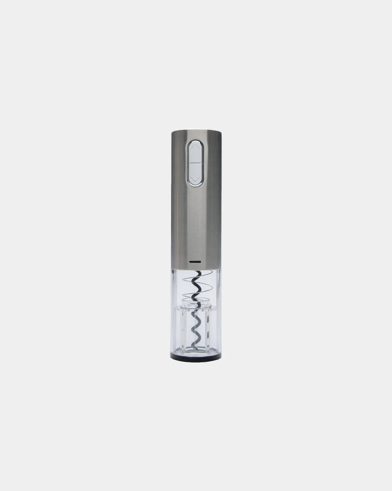 Tire-bouchon électrique inox à personnaliser