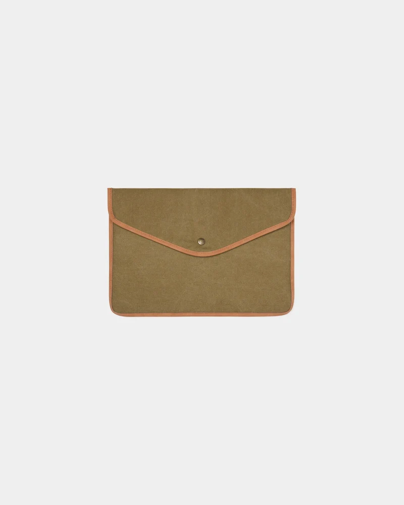 Pochette ordinateur toile recyclée Vinga 16" à personnaliser
