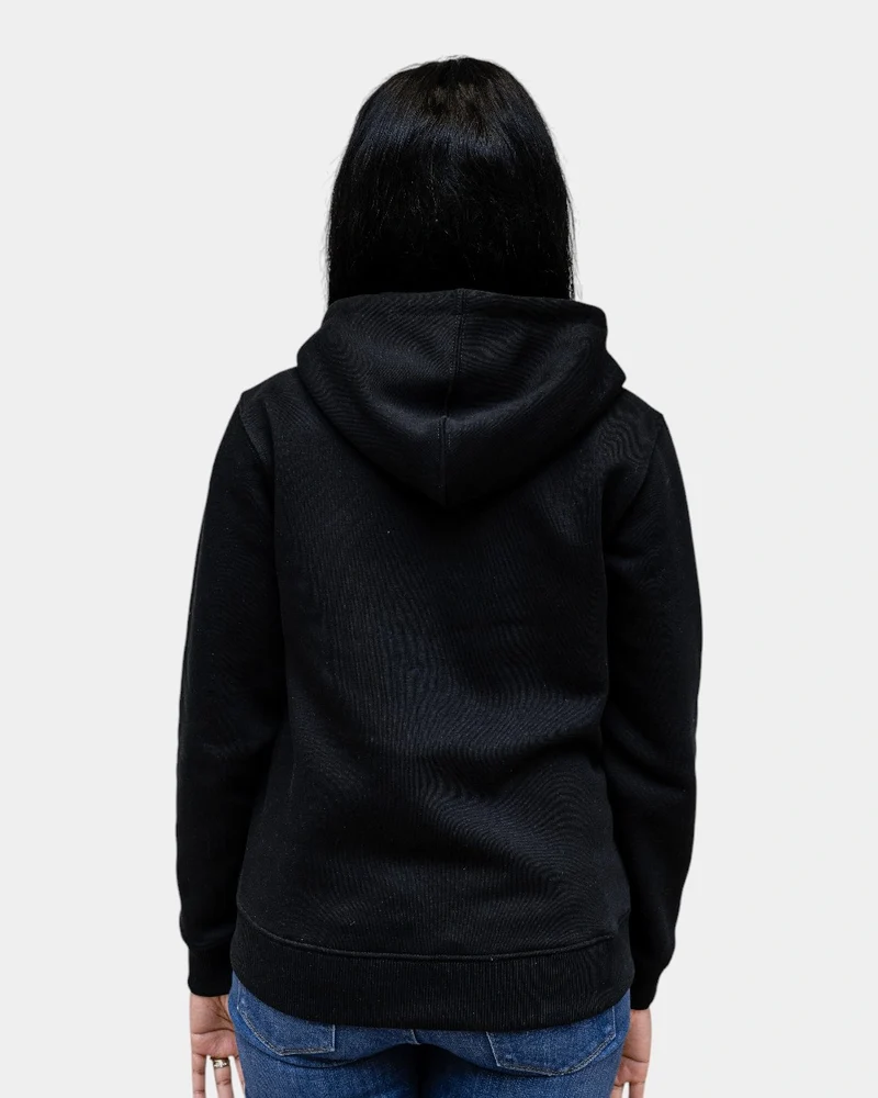Hoodie femme molletonné zippé à personnaliser