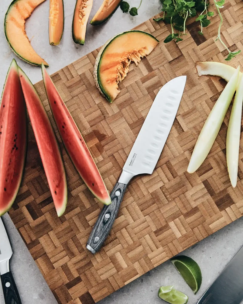Couteau Santoku acier Vinga Kaiser 14 cm à personnaliser