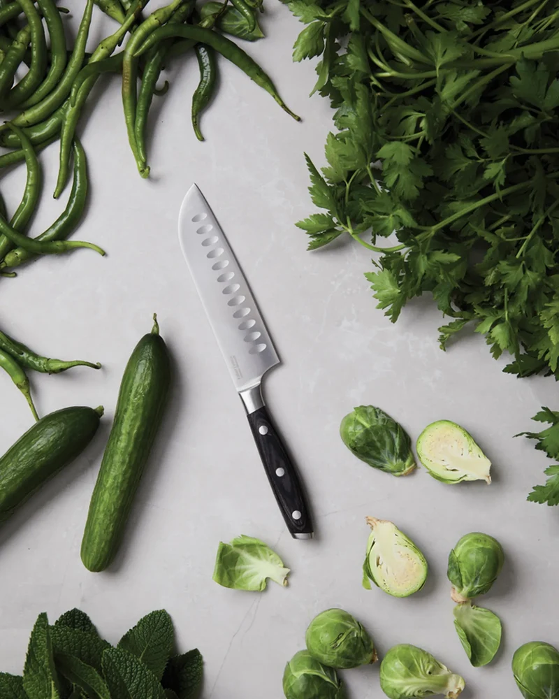 Couteau Santoku acier Vinga Kaiser 14 cm à personnaliser