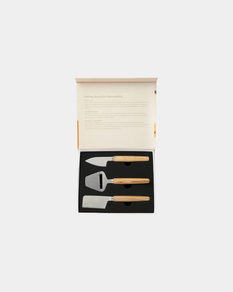 Ensemble de couteaux à fromage Vinga Retro à personnaliser