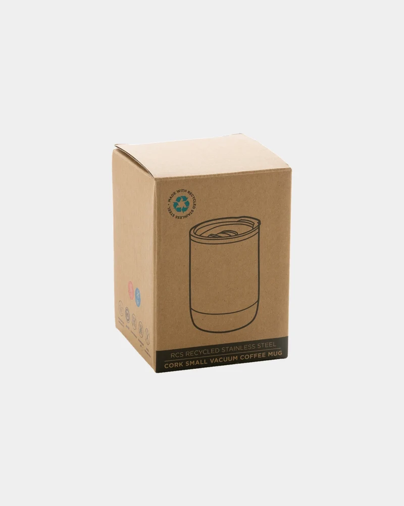 Tasse à café isotherme acier recyclé 180ml à personnaliser