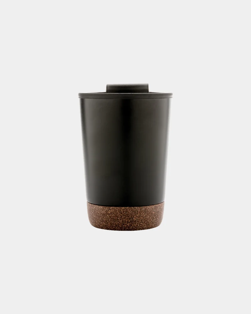 Tasse à café en liège et acier inoxydable à personnaliser