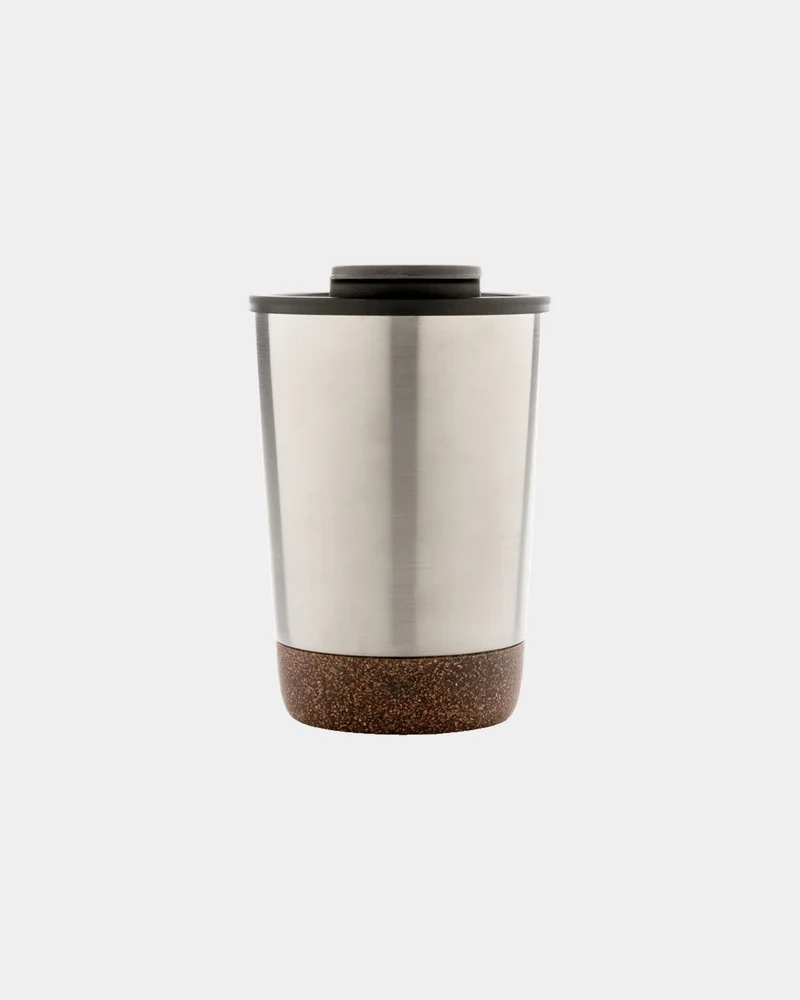 Tasse à café en liège et acier inoxydable à personnaliser