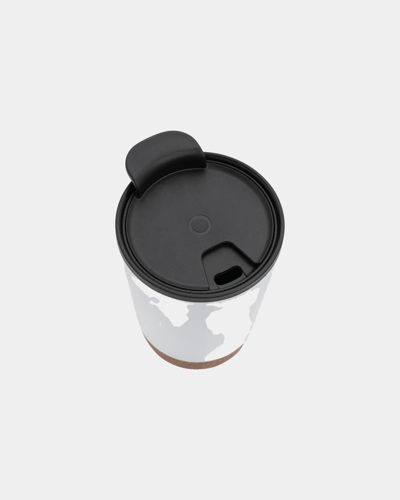 Tasse à café en liège et acier inoxydable à personnaliser