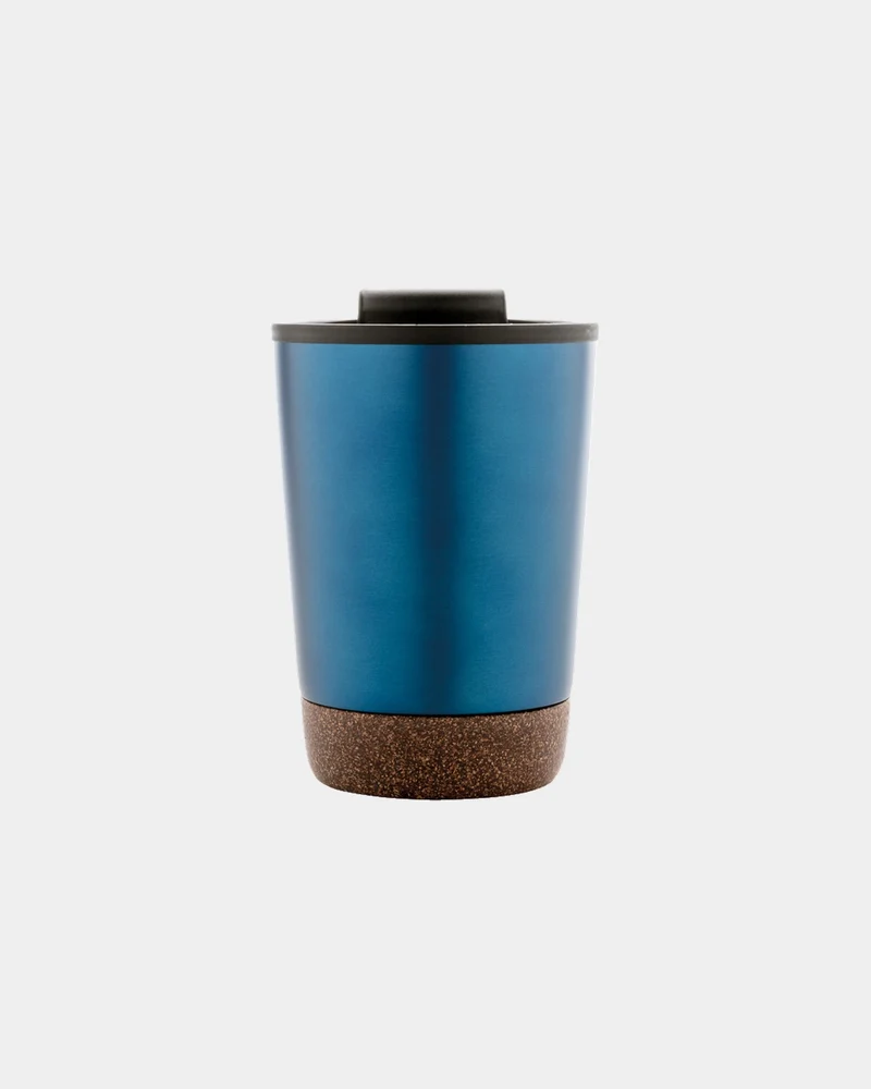 Tasse à café en liège et acier inoxydable à personnaliser